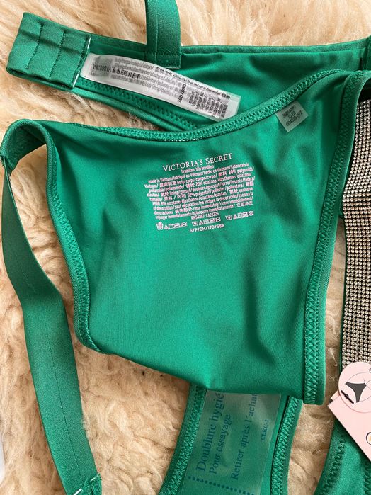 Зелен бански Victorias secret със стрази