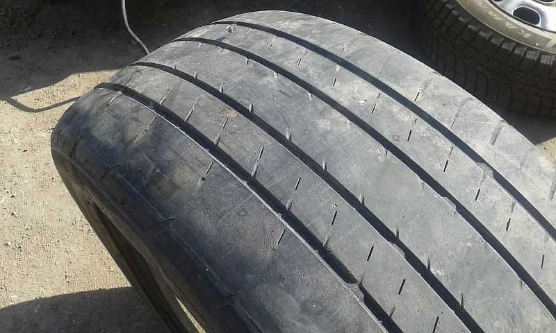 ОДНА шина 215/55 R17 - "Dunlop SP Sport 230" (Япония), летняя.