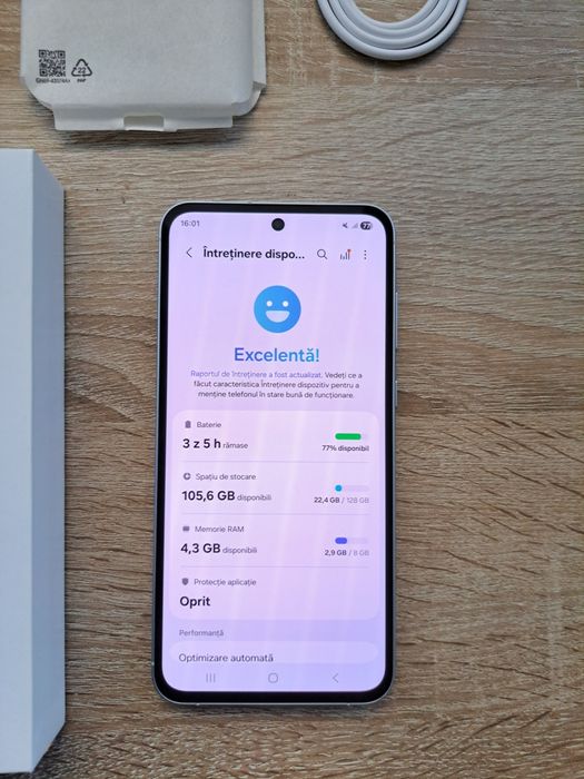 Samsung A55 NOU! 8/128GB Memorie