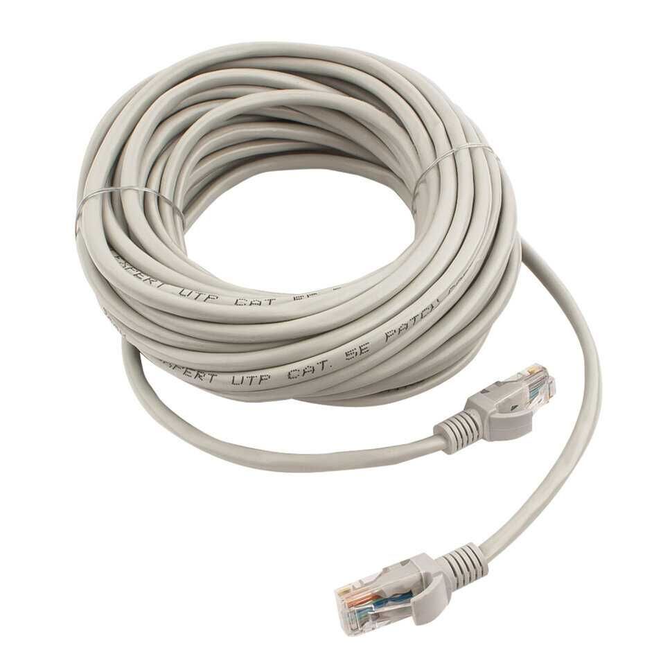 Сетевой интернет кабель патчкорд LAN CAT6 - 20 метров