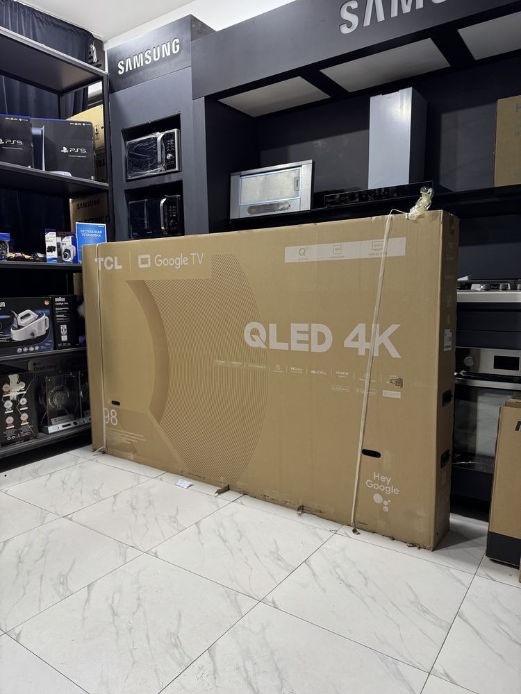 Телевизор TCL 65** 75** 4K Smart Tv 60Hz До 144Hz Доставка Бесплатно