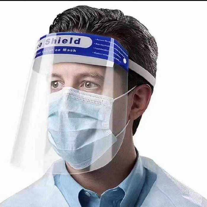 Лицевой щиток. Маска экран. Защитный щит. Face shield.