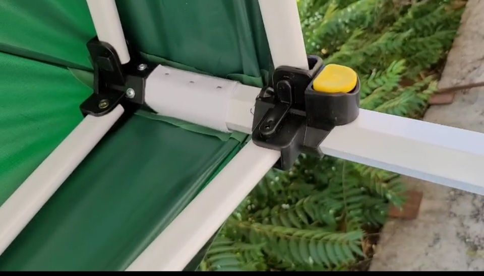 Pavilion cort pliabil hexagonal 3m x 3m Calitate