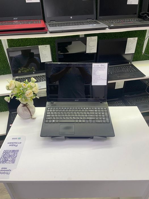 Офисный ноутбук Acer Corei3 память120