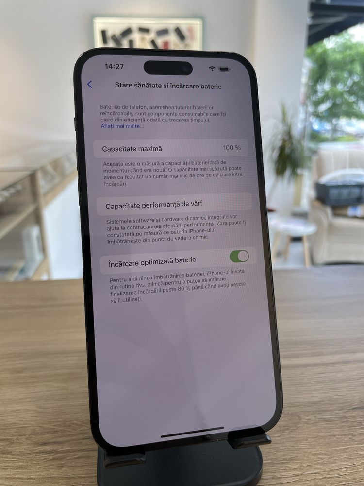 G Store Mobile! OFERTA: iPhone 14 PRO MAX 256gb,zero cicluri-100%!