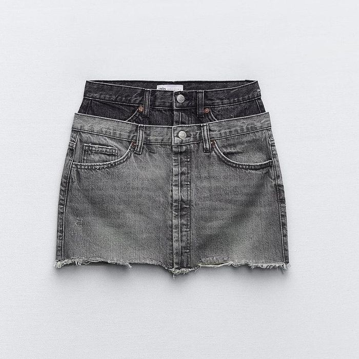 Деним пола Зара Zara