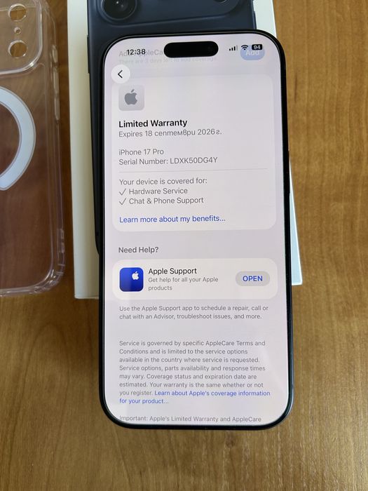 iPhone 17 pro 256gb blue Айфон 17 про 256гб