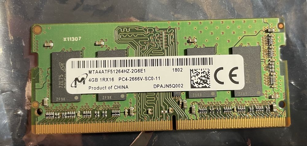 RAM Micron 4GB