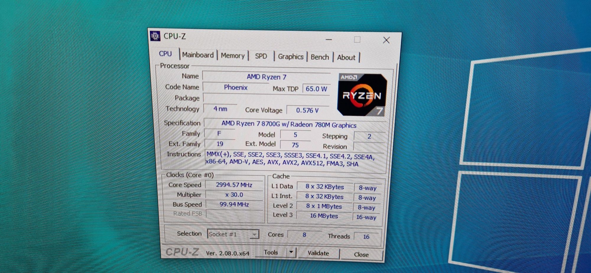 Pc Gaming nou Ryzen 7 8700G/ 64 Gb DDR5