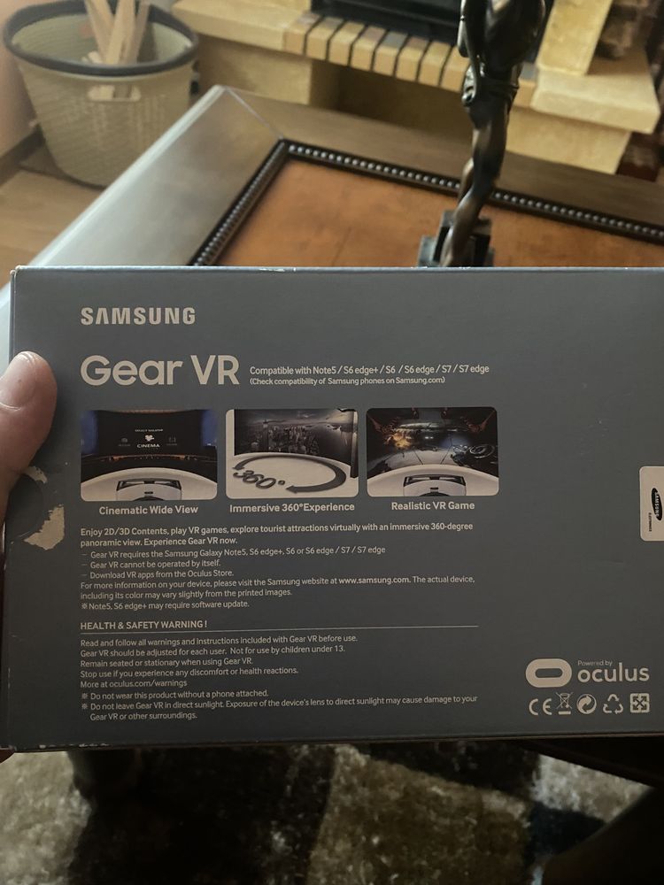 Samsung oculus VR, nou