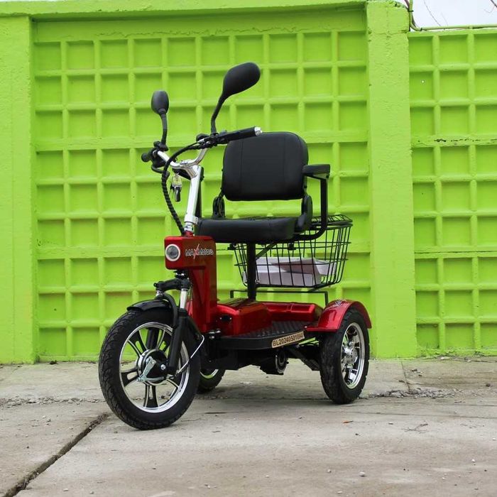 Електрическа  Триколка A6 LUX+ 1000W RED