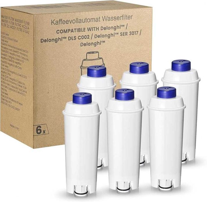 Водни филтри Mutital за кафе машини De'Longhi - 6 бр.