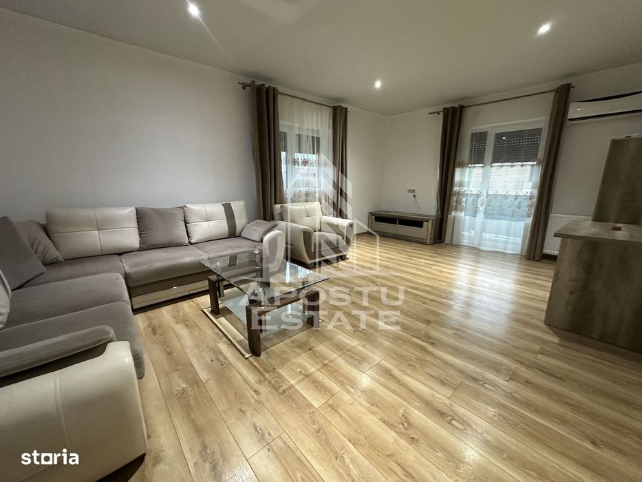 Apartament cu 2 camere decomandat la etajul 1 in Giroc la asfalt.