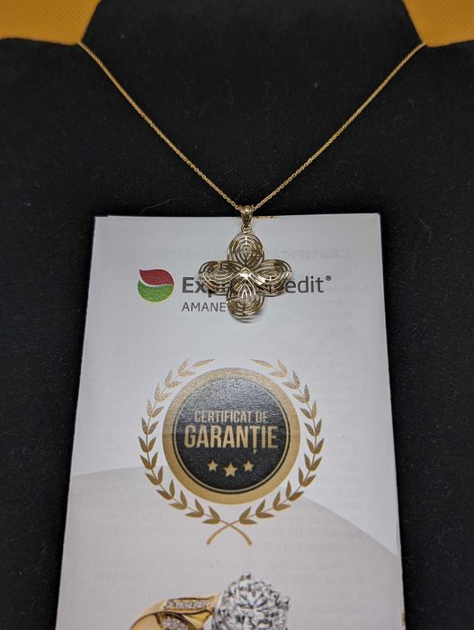 Medalion aur 14k 1.01g ag.7 Podu Ros 49175.2 - Garantie 2 Ani!