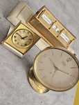 Ceas Jaeger le Coultre alarma si set birou ceas 8 days Oris calendar