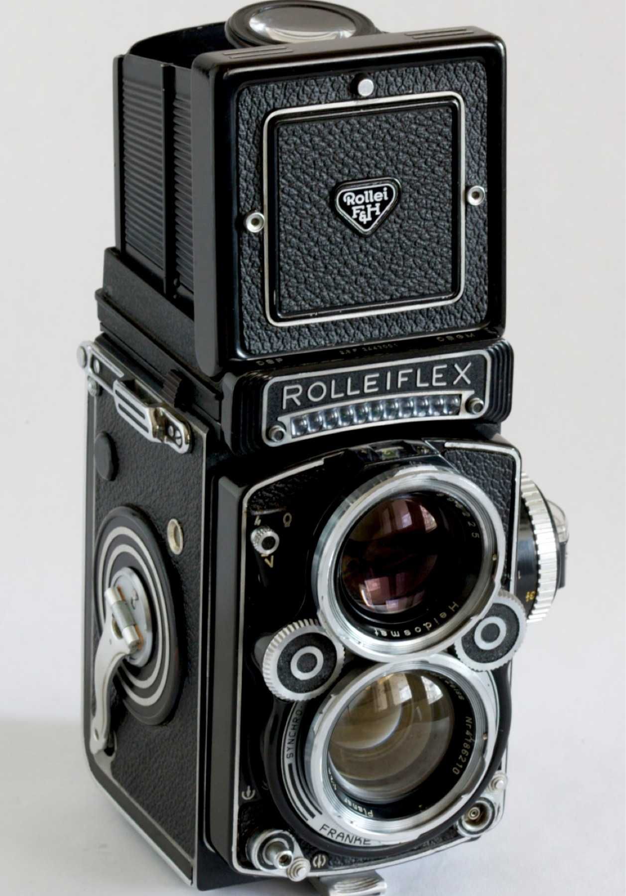 Rolleiflex 2,8F cu obiectiv Planar Carl Zeiss 80mm