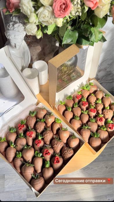 Клубника в шоколаде