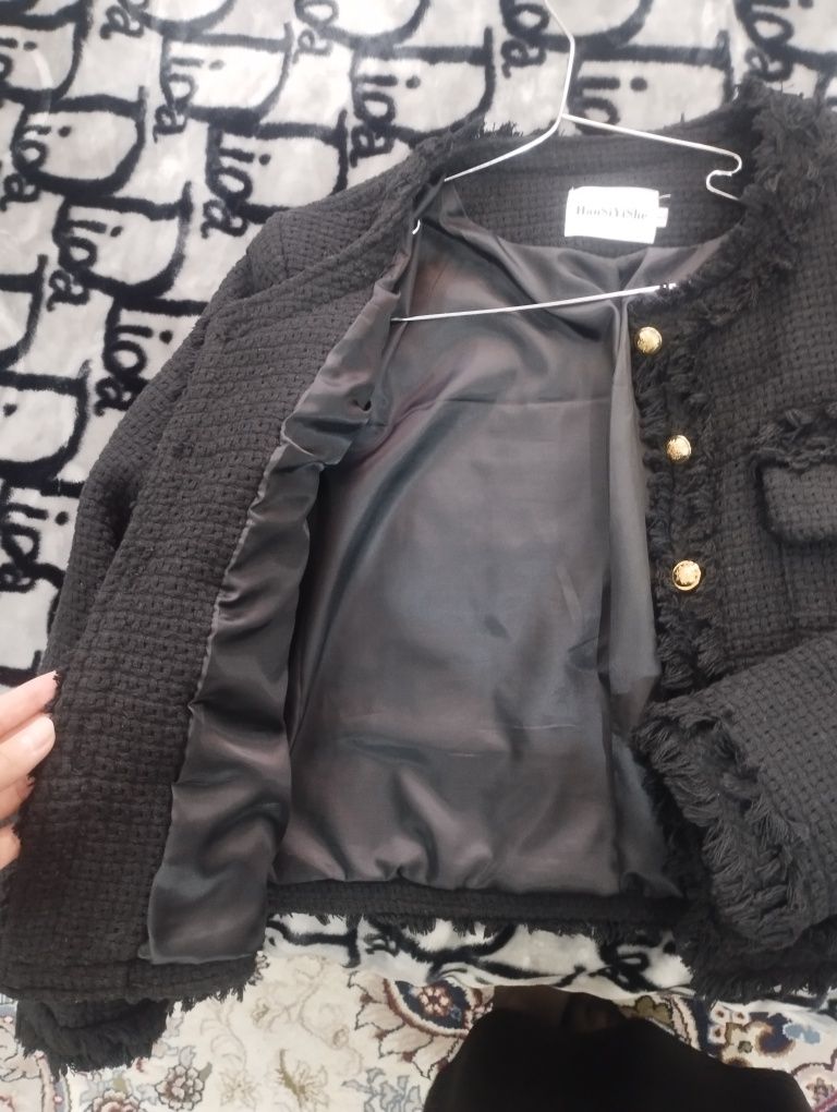Кора пиджак/черный пиджак
