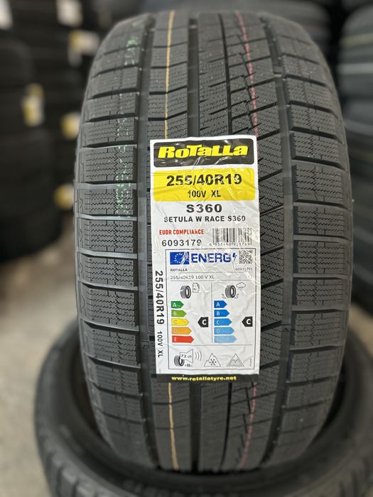Нови Зимни Гуми ROTALLA SETULA W RACE S360 255/40R19 100V XL НОВ DOT