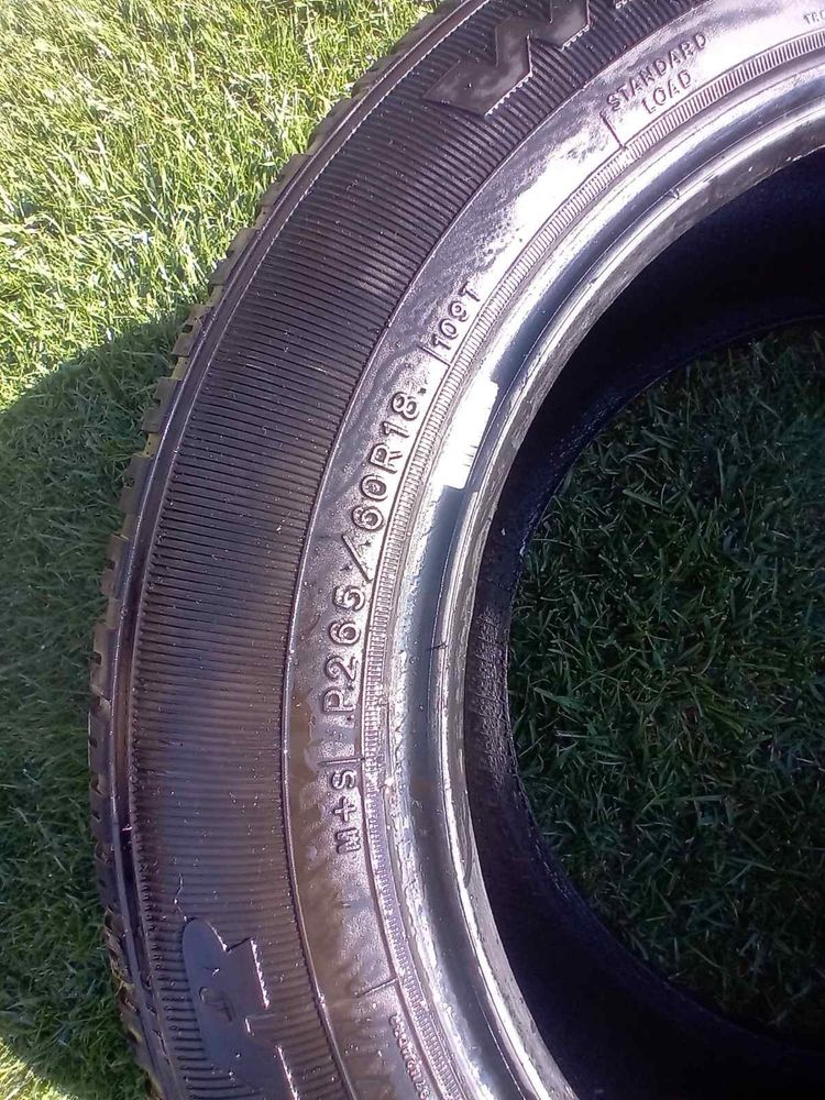 Продавам  гуми 265/60/18 Goodyear Wrangler