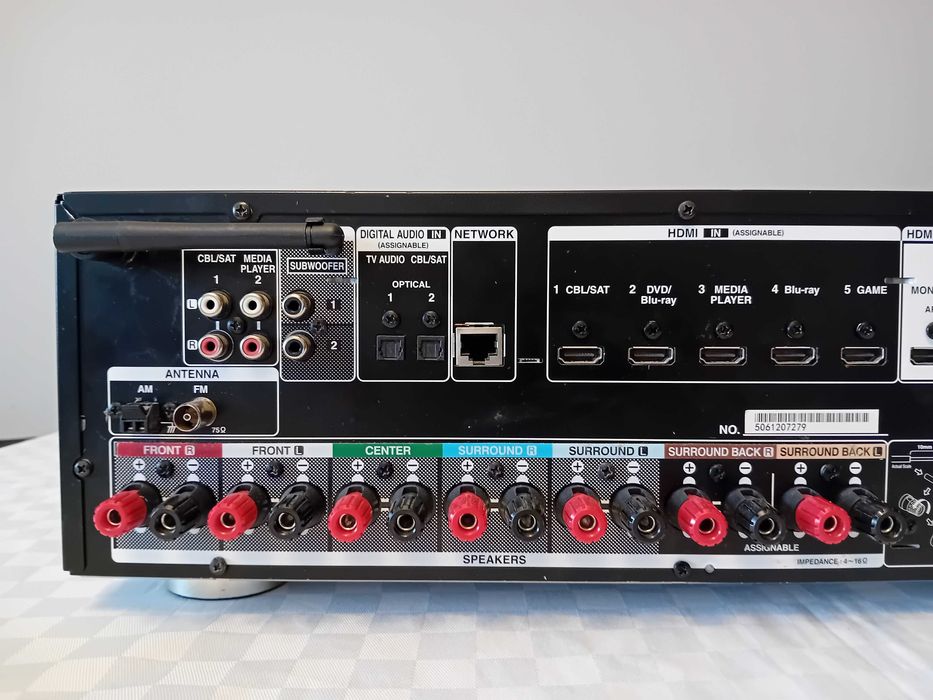 Denon  AVR-X 1200, 7.2 canale, Wi-Fi, Dolby Atmos, Bluetooth.