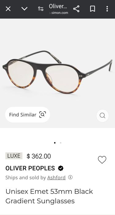 Ochelari de vedere Oliver Peoples