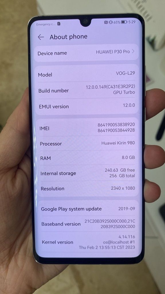 Vând Urgent Huawei P30 PRO New Editione