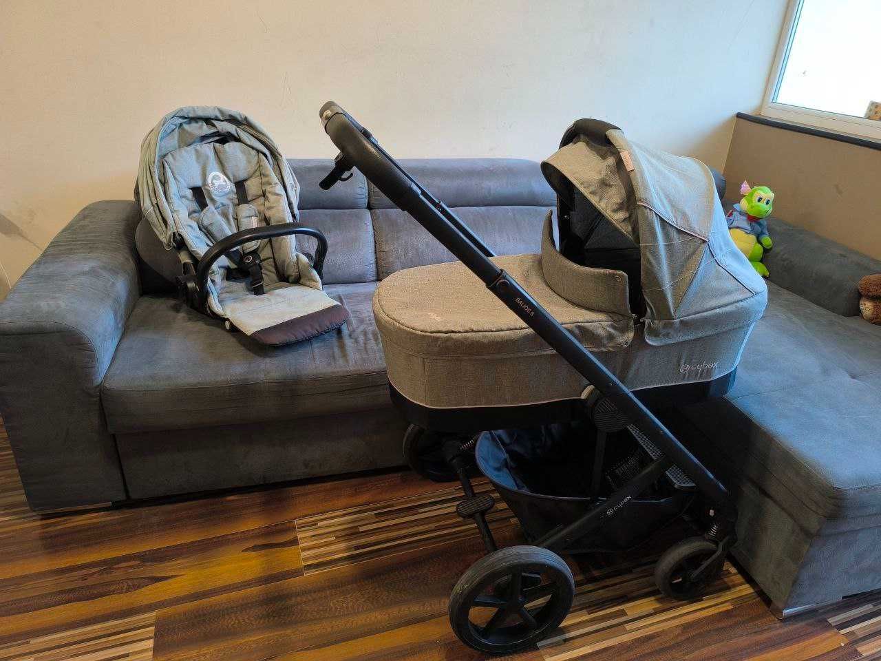Бебешка количка Cybex Balios S + кош за новородено