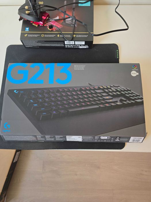 Гейминг клавиатура Logitech - G213 Prodigy, RGB, черна