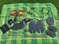 Set Fitness Kickbox/Gantere/Manusi Adidas/Bara Z/Greutati