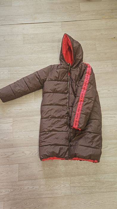 Новый двусторонний пуховик Michael Cors