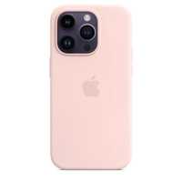 НОВ Розов силиконов калъф Apple за Iphone 13 pink case