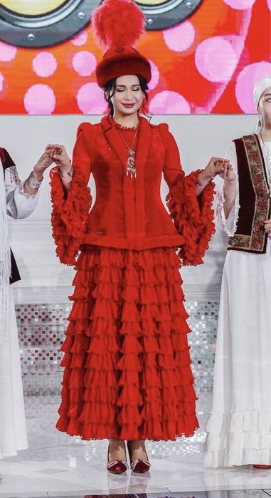 Платье и кажекей на узату Медина Сактаганова