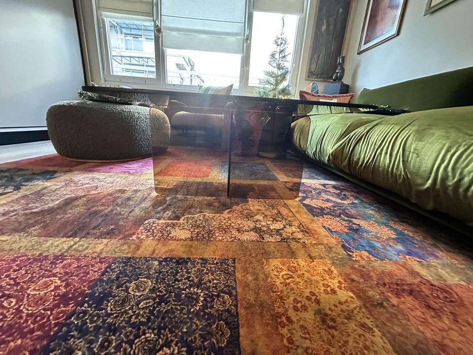 Стъклена холна маса “Zaren” от Kave Home