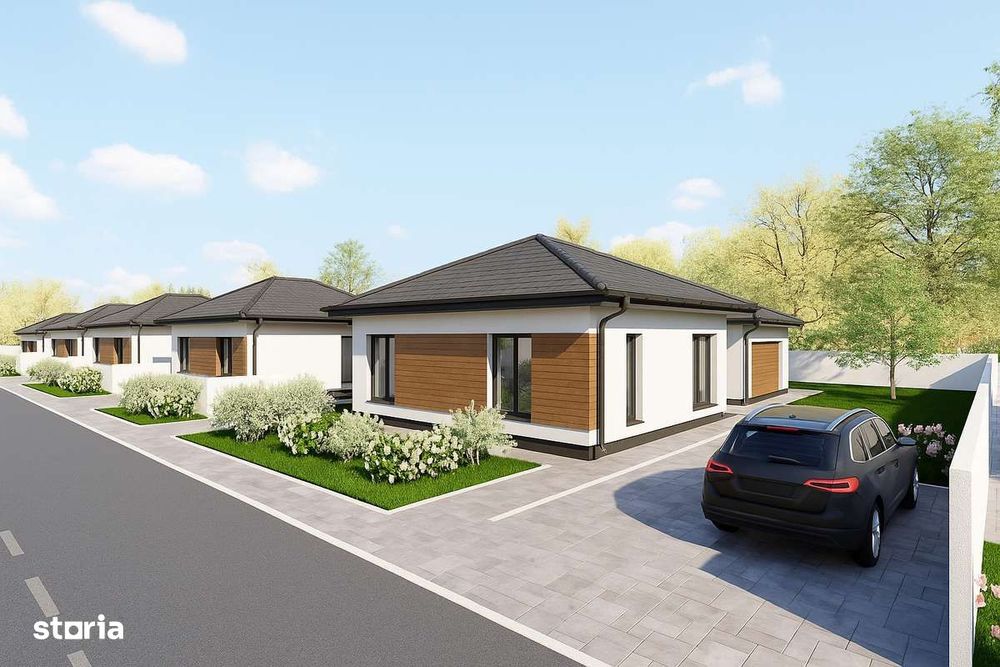 Casă pe Parter în Domnești — RATE LA DEZVOLTATOR —