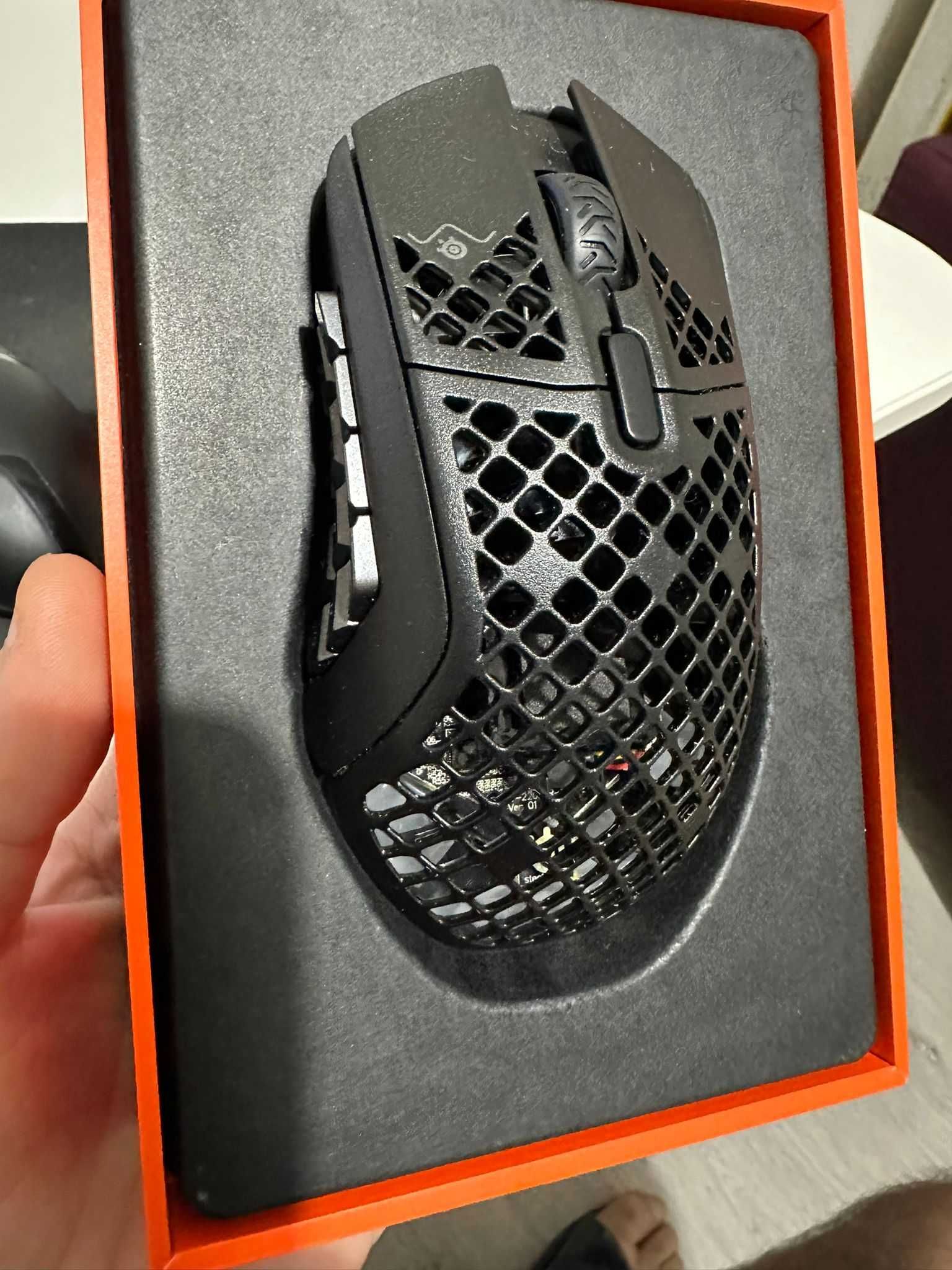 STEELSERIES Aerox 9 Wireless negru - NOU best lightweight mouse.