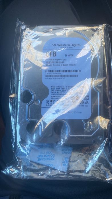 Жесткий диск новый 6 трб