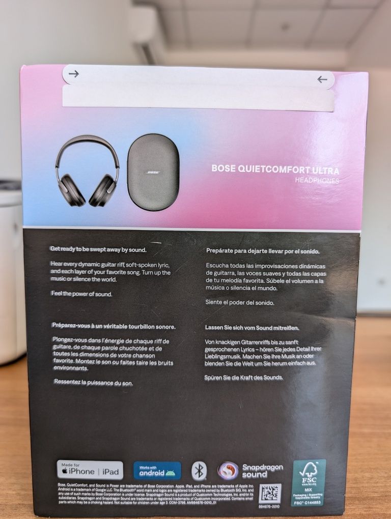 Bose QC Ultra (оригинал/запечатанный)