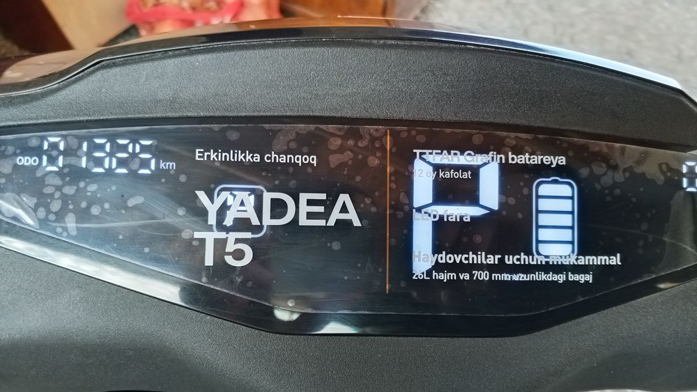 Srochniy sotiladi yadea T5