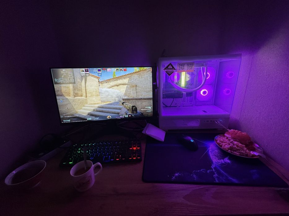 Nvidia 4060ти 14400F i5 ком сатылады monitor msi 300герц мышка логитеч