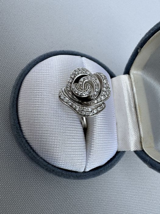 Inel din argint si cubic zirconia