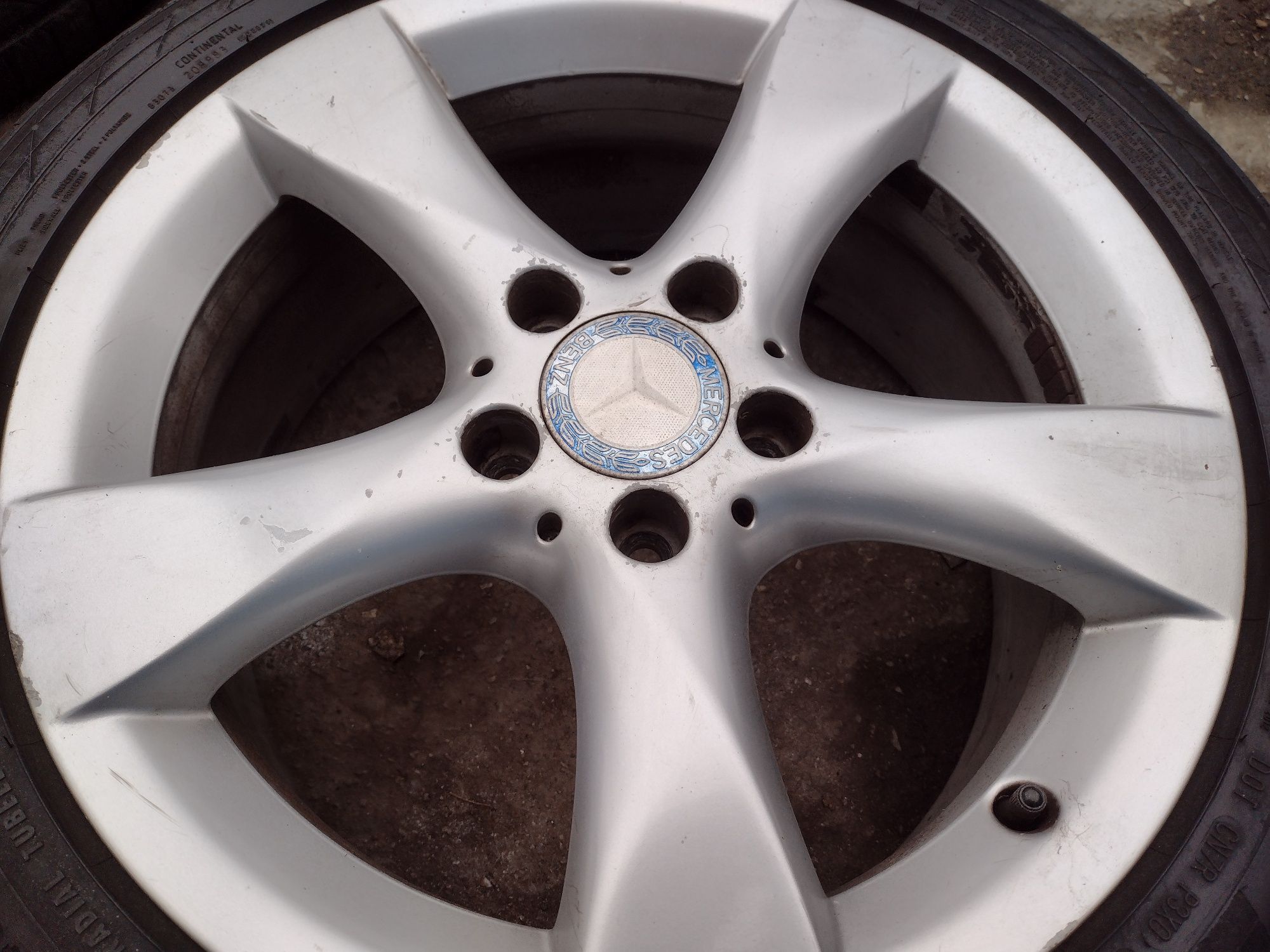 Оригинални 17-5х112 ЕТ52.5 7.5j Mercedes B class W245