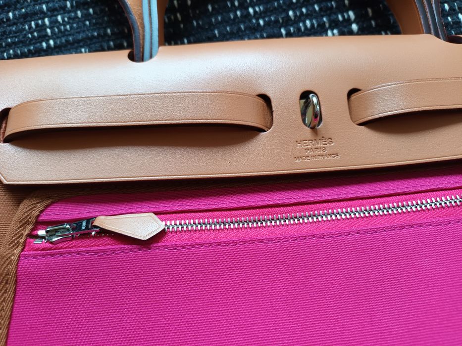 Hermès Herbag Zip 31 и Kelly 25