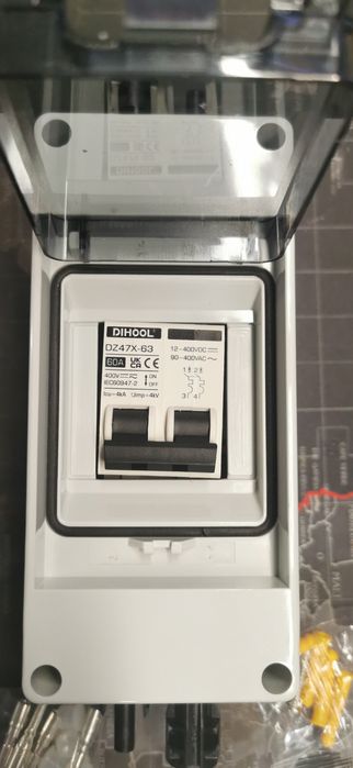 Tablou cu siguranta pentru panouri fotovoltaice