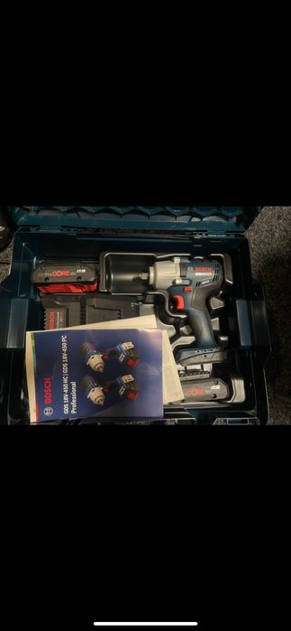 Акумулаторен ударен винтоверт BOSCH GDS 18 V-450 PC