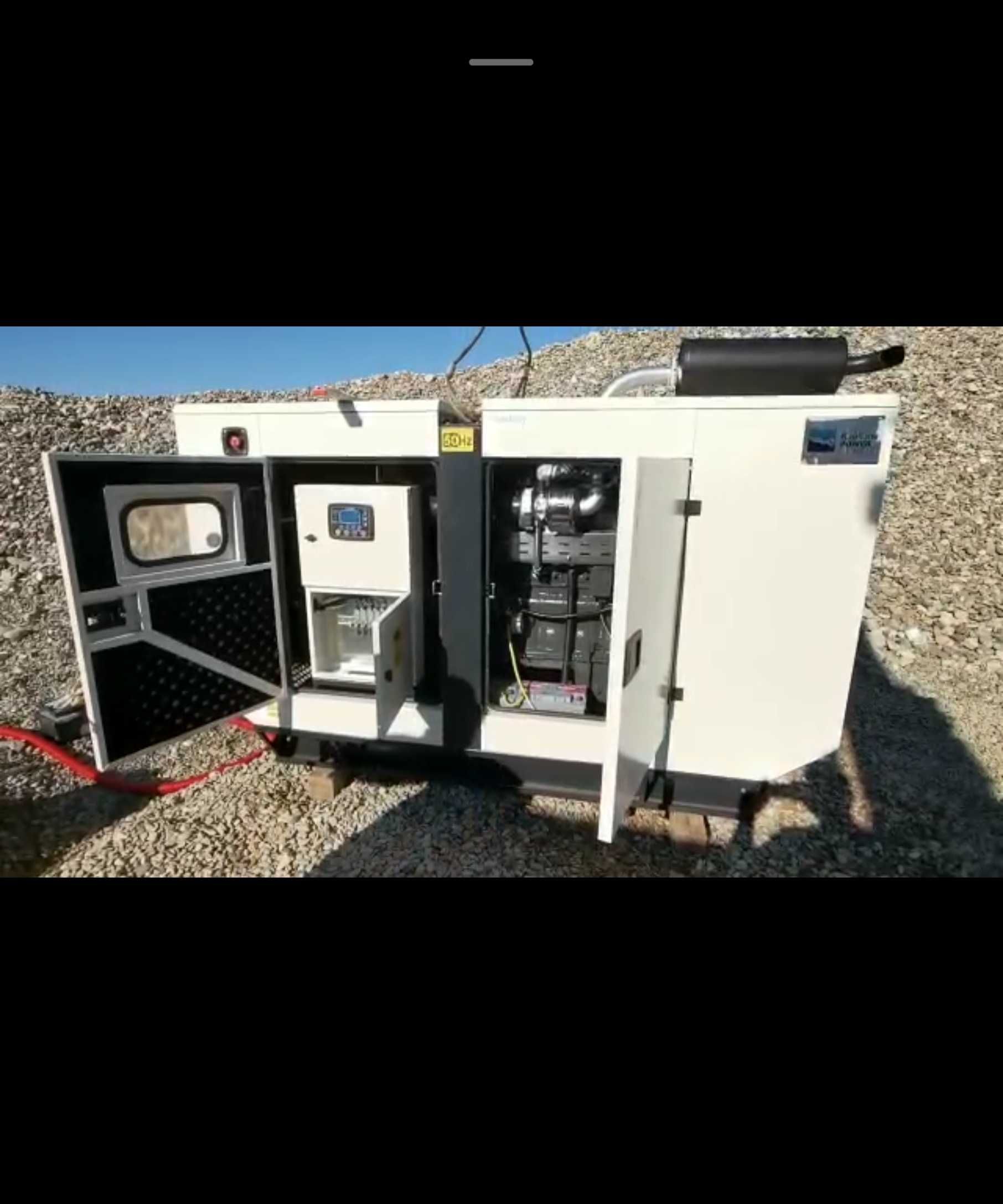 SECOND HAND - Generator diesel Kaplan 150kVA 400V  motor Ricardo