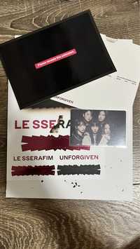 Kpop-Le Sserafim -Unforgiven Dewy Sage ver.