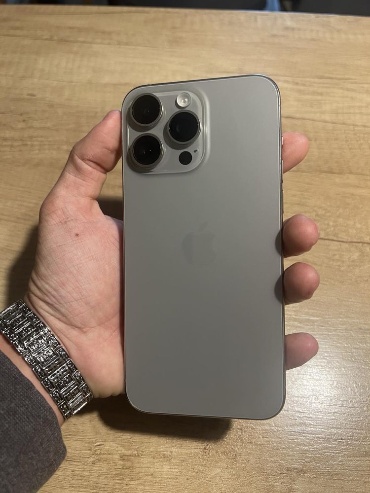 ТОП! iPhone 15 Pro Max - 256gb, e-Sim, Natural Titanium