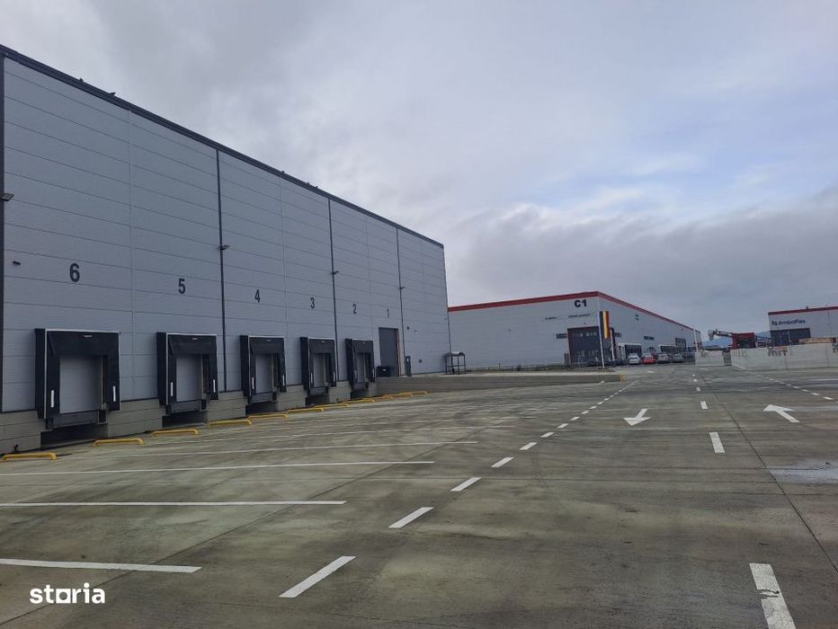 Parc Logic de 7500 mp hale si 5000 mp suprafata exterioara in Jucu