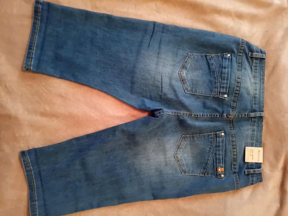 Дамски дънки 3/4, ластични